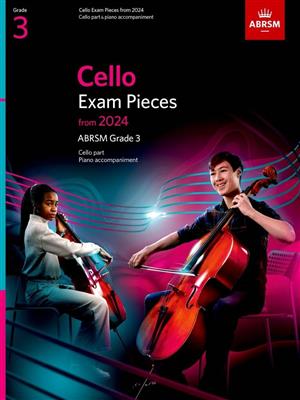 Cello Exam Pieces from 2024, ABRSM Grade 3