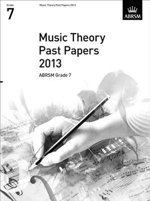 Music Theory Past Papers 2013, ABRSM Grade 7