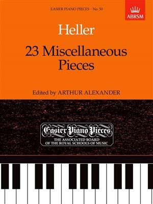 Stephen Heller: 23 Miscellaneous Pieces: Klavier Solo