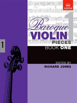 Richard Jones: Baroque Violin Pieces, Book 1: Violine Solo
