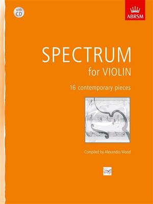 Alexandra Wood: Spectrum for Violin + CD: Violine Solo