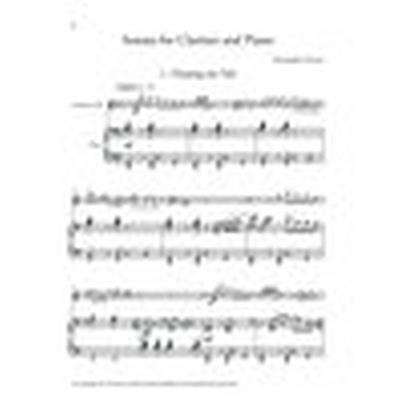 Christopher Norton: Sonata For Clarinet And Piano: Klarinette mit Begleitung