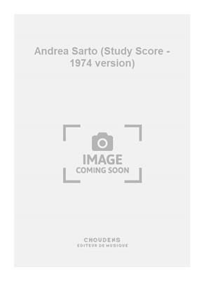 M. Daniel-Lesur: Andrea Sarto (Study Score - 1974 version): Gemischter Chor mit Ensemble