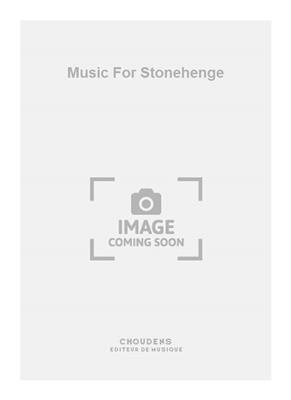 Tisné: Music For Stonehenge: Altsaxophon mit Begleitung