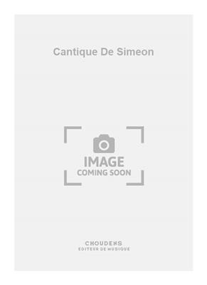 Werner: Cantique De Simeon: Orgel