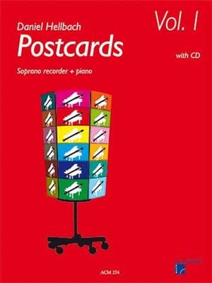 Postcards 1: Sopranblockflöte mit Begleitung