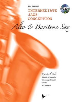 Jim Snidero: Intermediate Jazz Conception for Alto Sax: Altsaxophon