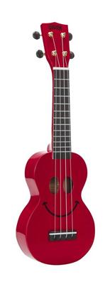 Smiley Series Soprano Ukulele - Red