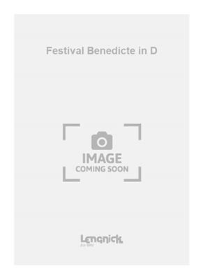 Sumsion: Festival Benedicte in D: Gemischter Chor mit Begleitung