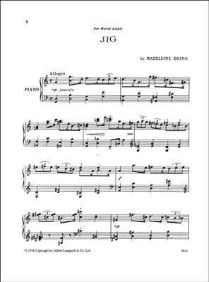 Madeleine Dring: Jig: Klavier Solo
