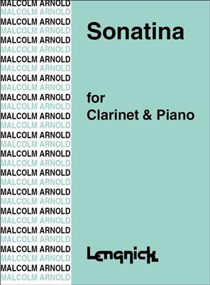 Malcolm Arnold: Sonatina for Clarinet and Piano Opus 29: Klarinette mit Begleitung