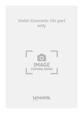 John Veale: Violin Concerto Vln part only: Violine Solo