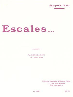 Jacques Ibert: Escales: Oboe mit Begleitung