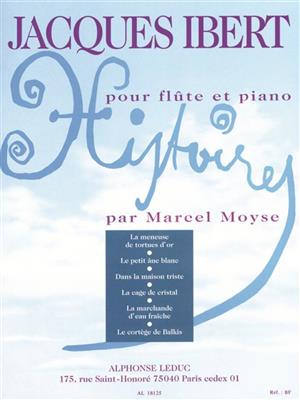 Jacques Ibert: Histoires pour flûte et piano: Flöte mit Begleitung