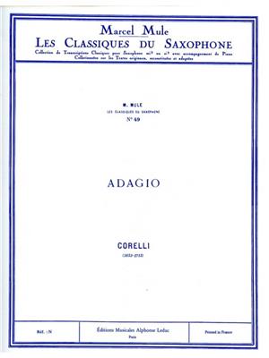 Arcangelo Corelli: Arcangelo Corelli: Adagio: Streichorchester mit Solo