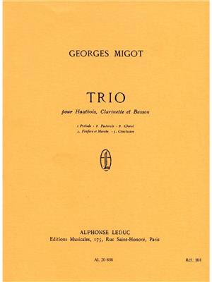 Georges Migot: Trio: Holzbläserensemble