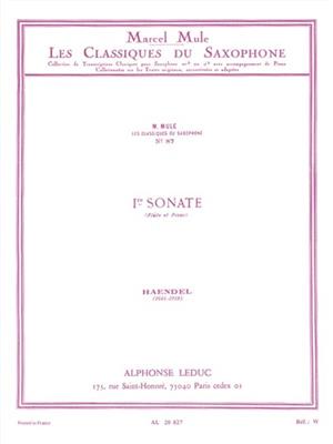 Georg Friedrich Händel: Flute Sonata No.1: Streichorchester mit Solo