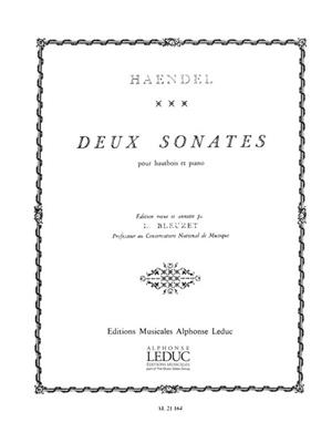 Georg Friedrich Händel: 2 Sonates: Oboe mit Begleitung