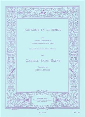 Camille Saint-Saëns: Fantaisie en Mi bémol: Trompete mit Begleitung