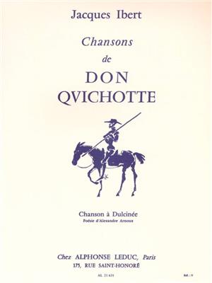Jacques Ibert: Chansons De Don Quichotte No.2 -Chanson à Dulcinée: Gesang mit Klavier