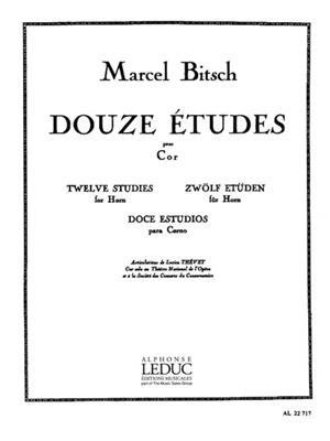 Bitsch: 12 Etudes: Horn Solo