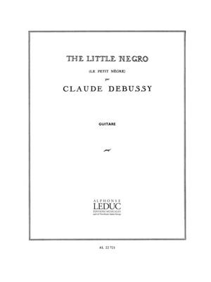 Claude Debussy: Petit Negre: Gitarre Solo