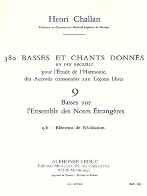 380 Basses et Chants Donnés Vol. 9B