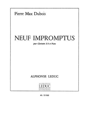 Pierre-Max Dubois: Reverie Op.24: Klarinette mit Begleitung