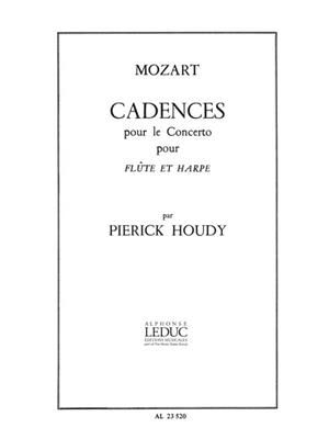 Wolfgang Amadeus Mozart: Cadenzas by P.Houdy for Concerto for Flute & Harp: Flöte mit Begleitung
