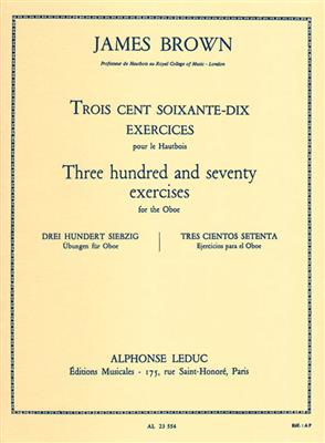 Three Hundred And Seventy Exercices For The Oboe