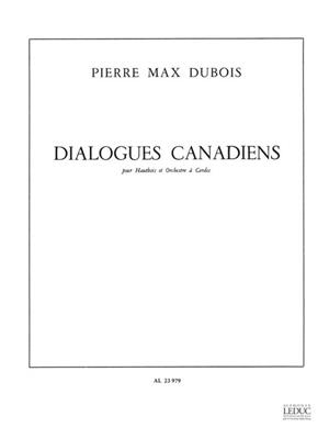 Pierre-Max Dubois: Dialogues canadiens: Oboe mit Begleitung