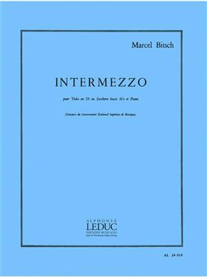 Marcel Bitsch: Intermezzo pour tuba: Tuba mit Begleitung
