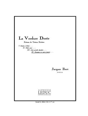 Jacques Ibert: Verdure Doree No.4 Personne Ne Saura: Gesang mit Klavier