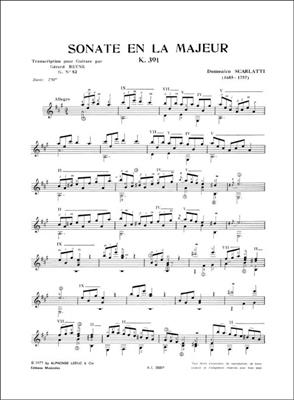 Domenico Scarlatti: Sonatas K391, K408, K424 & K453: Gitarre Solo