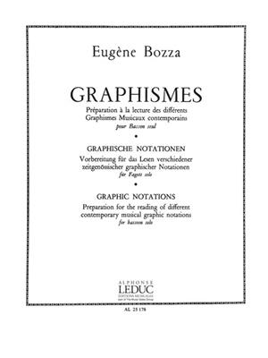 Eugène Bozza: Graphismes: Fagott Solo