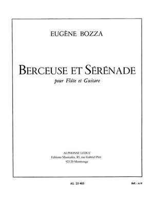 Eugène Bozza: Berceuse Et Sérénade For Flute And Guitar: Flöte mit Begleitung