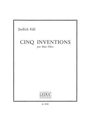 Jindrich Feld: 5 Inventions: Flöte Duett