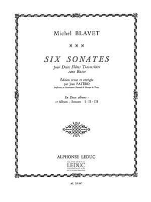 Michel Blavet: Michel Blavet: 6 Sonates Vol.1: No.1 - No.3: Flöte Duett