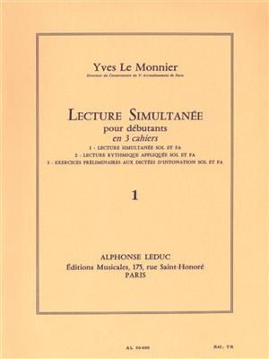 Yves le Monnier: Lecture simultanée pour débutants - vol. 1: Sonstoge Variationen