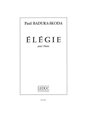 Badura-Skoda: Elegie: Klavier Solo