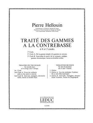 P. Hellouin: Traite des Gammes a la Contrebasse, Cycle 2a: Kontrabass Solo