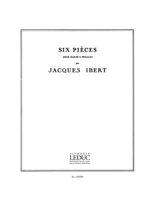 Jacques Ibert: 6 Pièces Pour Harpe À Pédales - Matin sur l'eau: Harfe Solo