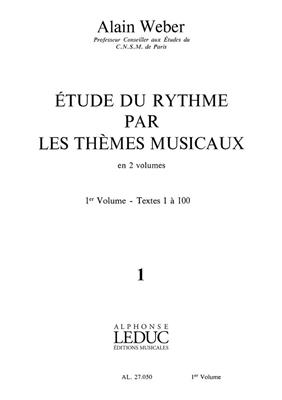 Etude Du Rythme Par Les Themes Musicaux v. 1