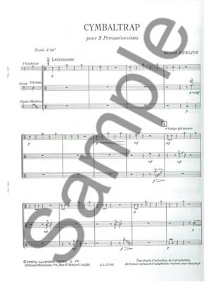 Gérard Berlioz: Gerard Berlioz: Cymbaltrap: Percussion Ensemble