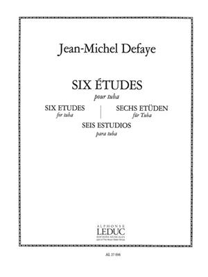 Jean-Michel Defaye: 6 Etudes: Tuba Solo