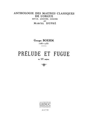 Boehm: Prelude Et Fugue En Ut Majeur: Orgel