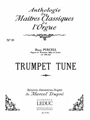 Henry Purcell: Trumpet Tune: Orgel