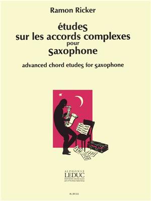 Ricker: Etudes Sur Le Accords Compl.: Saxophon