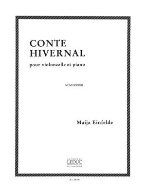 Einfelde: Conte Hivernal: Cello mit Begleitung