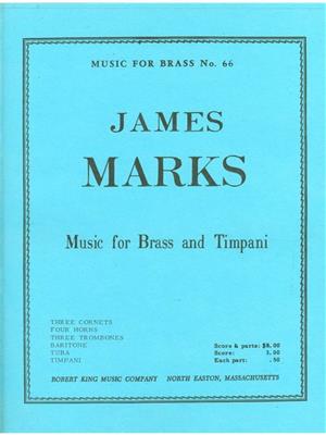 Marks: Music For Brass And Timpani: Blechbläser Ensemble
